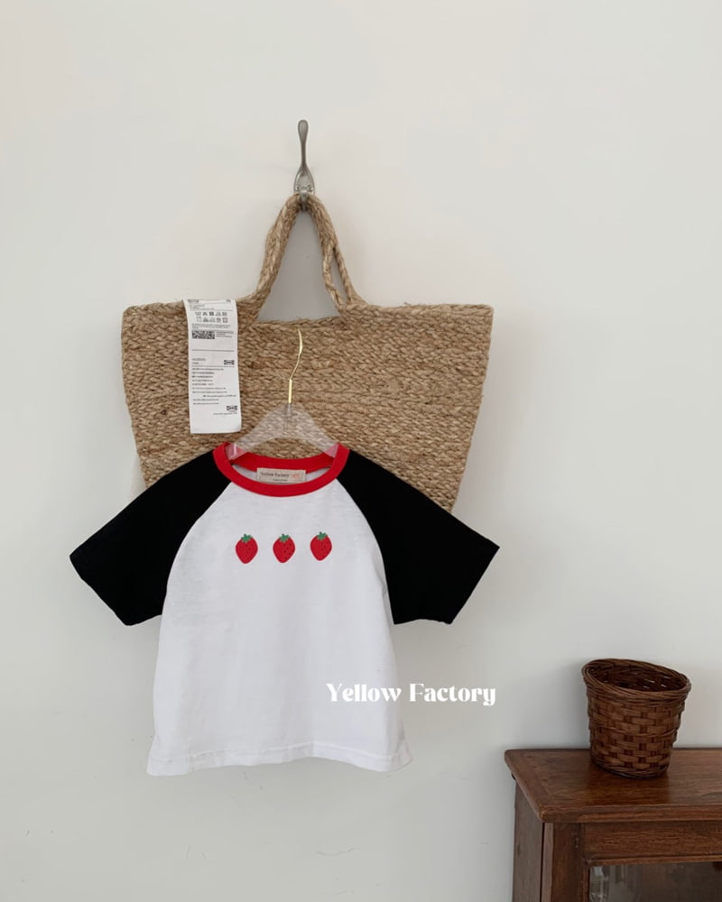 Yellow Factory - Korean Children Fashion - #stylishchildhood - Strawberry Tee
