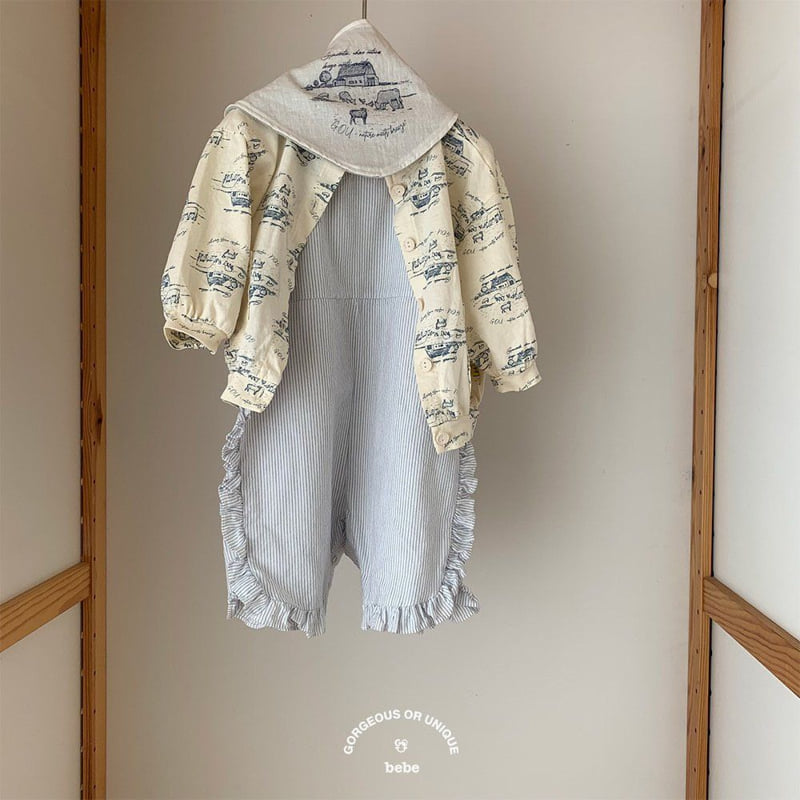 go;u - Korean Baby Fashion - #babyboutique - Bebe Each Other Cardigan - 6