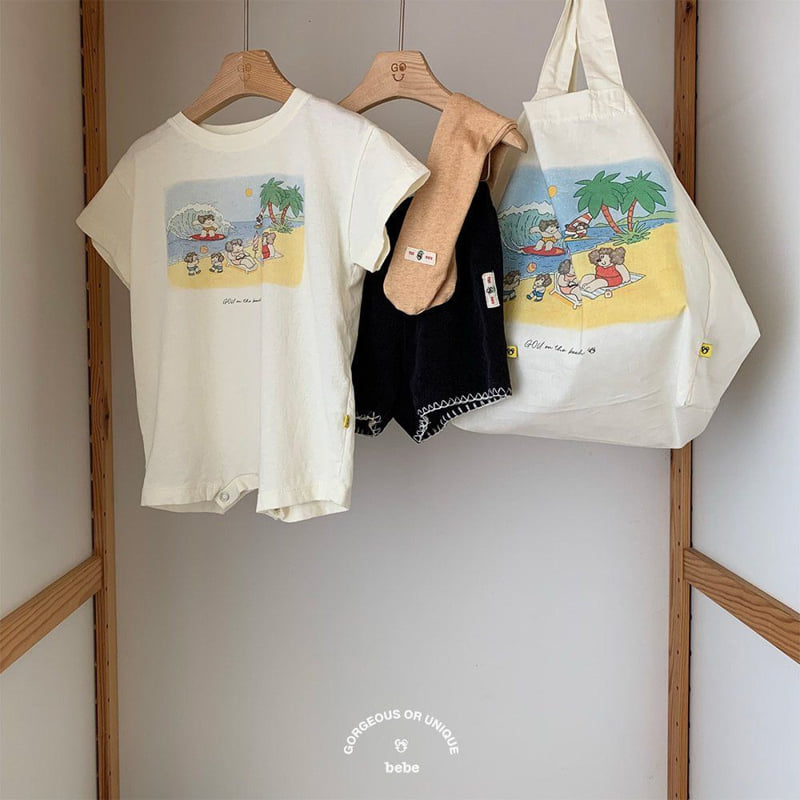 go;u - Korean Baby Fashion - #babyboutique - Bebe Beach Suit - 8
