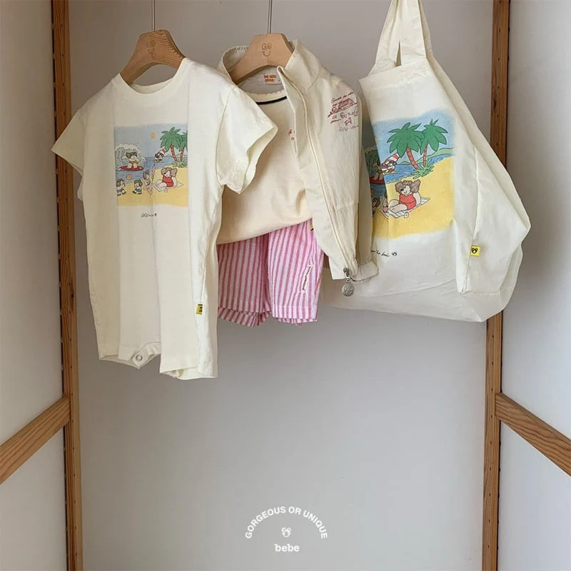 go;u - Korean Baby Fashion - #babyboutique - Bebe Beach Suit - 9