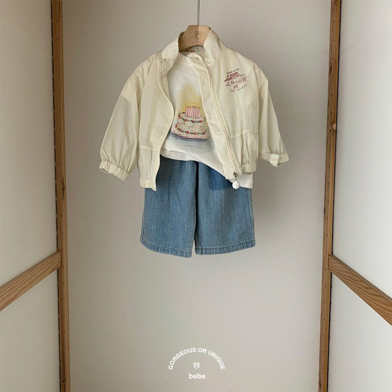 go;u - Korean Baby Fashion - #onlinebabyshop - Bebe Square Pants - 4