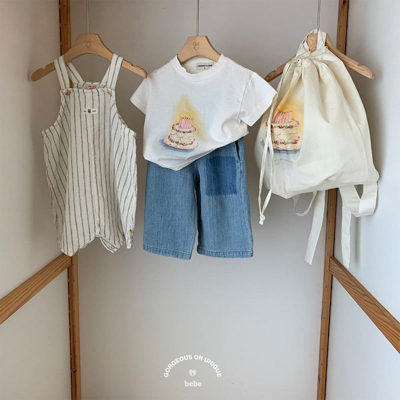 go;u - Korean Baby Fashion - #babyboutique - Bebe Square Pants - 5
