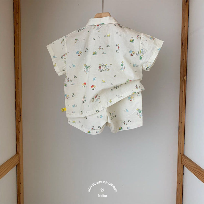 go;u - Korean Baby Fashion - #babyboutique - Bebe Together Shirt - 3