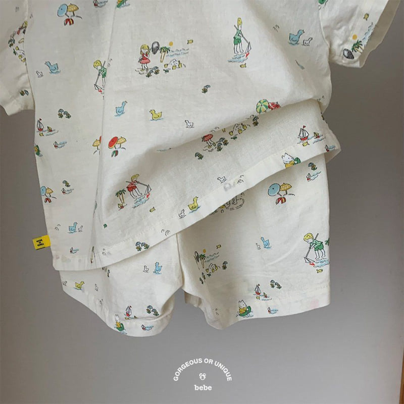go;u - Korean Baby Fashion - #babyboutique - Bebe Together Shirt - 4