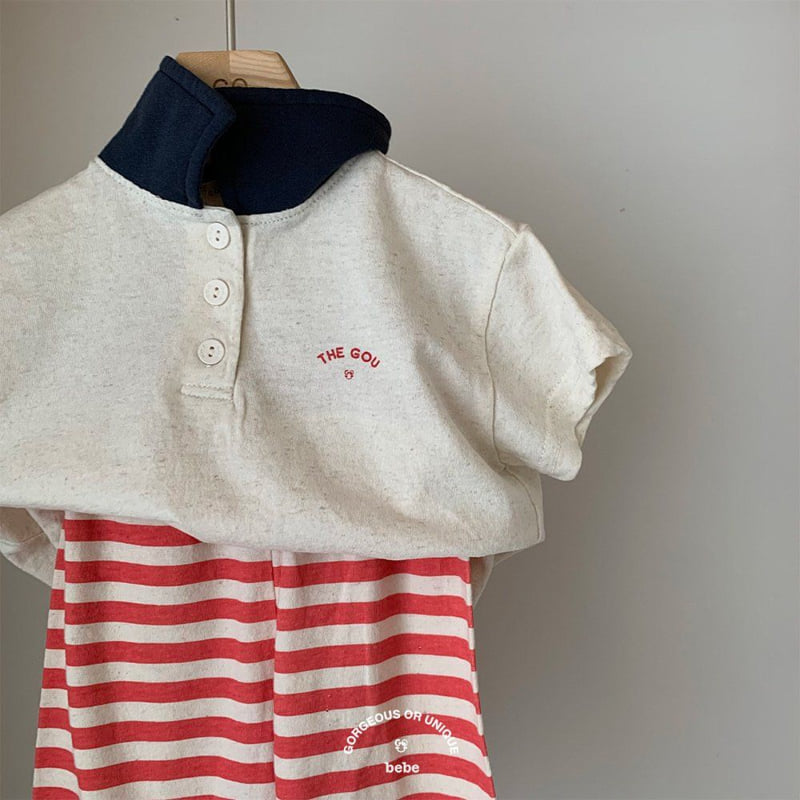 go;u - Korean Baby Fashion - #babyboutique - Bebe Caravan Tee - 3