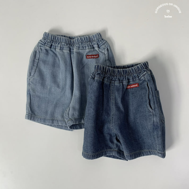 go;u - Korean Baby Fashion - #babyboutique - Bebe Thin Shorts