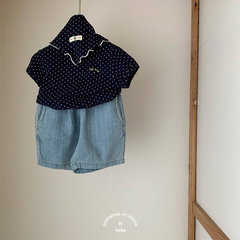 go;u - Korean Baby Fashion - #babyboutique - Bebe Thin Shorts - 2