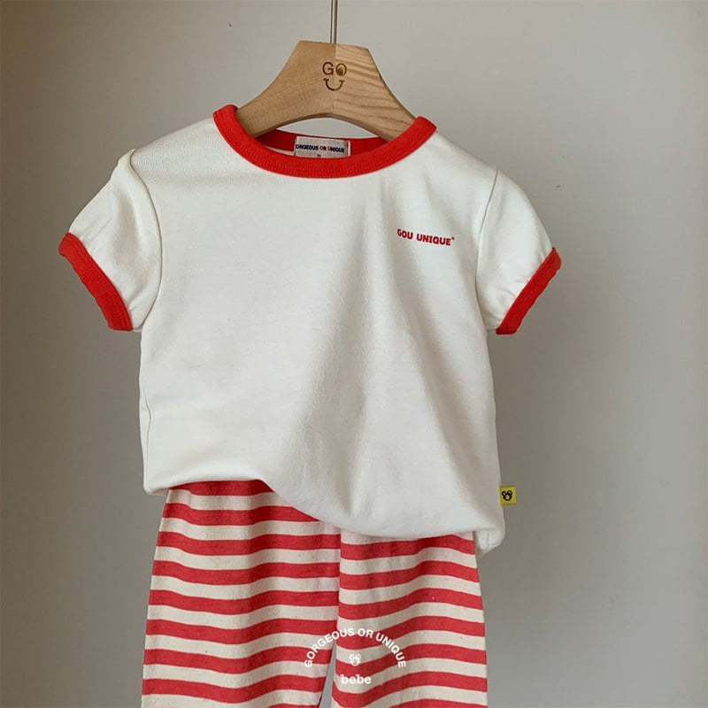 go;u - Korean Baby Fashion - #babyboutiqueclothing - Bebe Retro Tee - 5