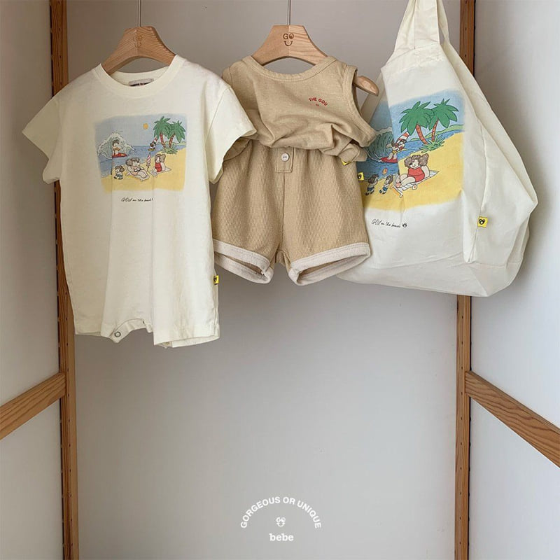 go;u - Korean Baby Fashion - #babyboutiqueclothing - Bebe Mini Shorts - 3