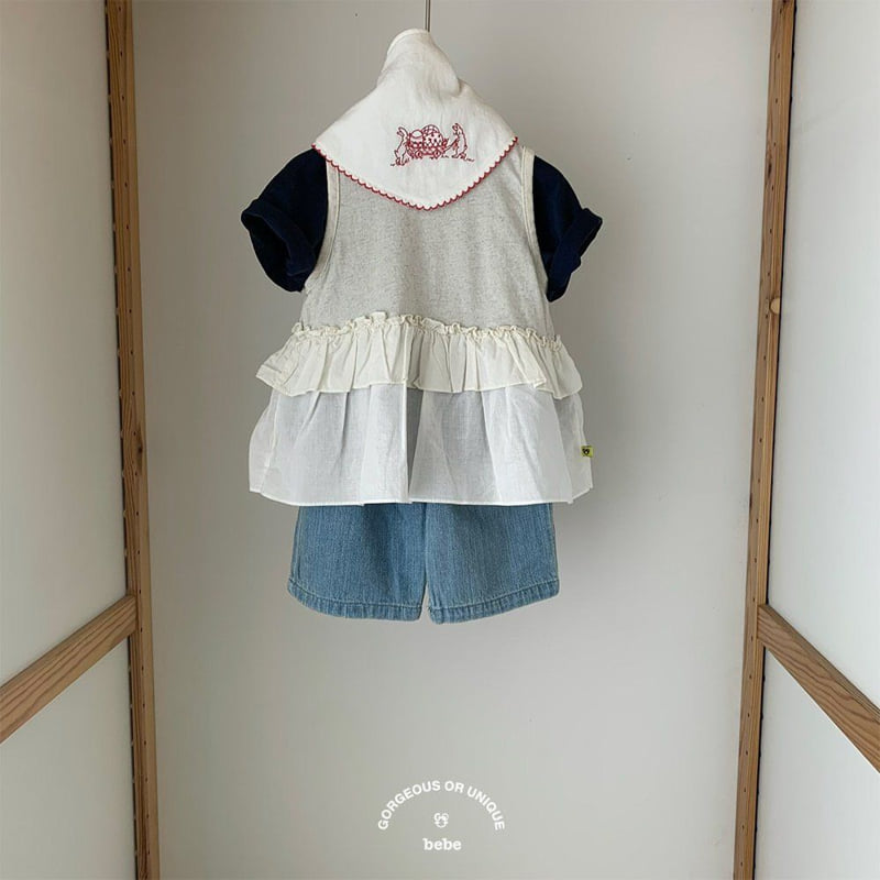 go;u - Korean Baby Fashion - #babyboutiqueclothing - Bebe Square Pants - 6