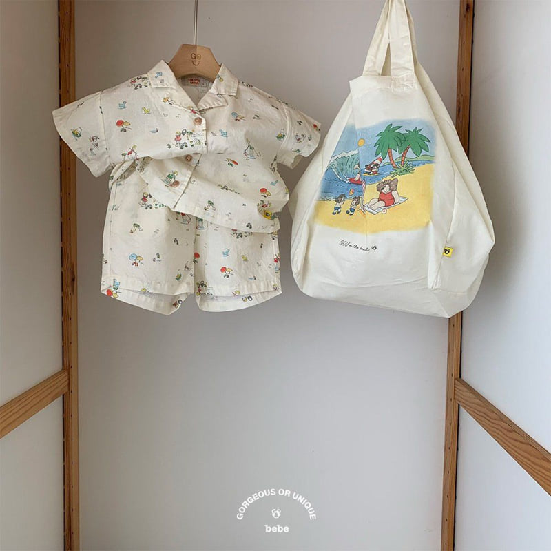 go;u - Korean Baby Fashion - #babyboutiqueclothing - Bebe Together Shirt - 5