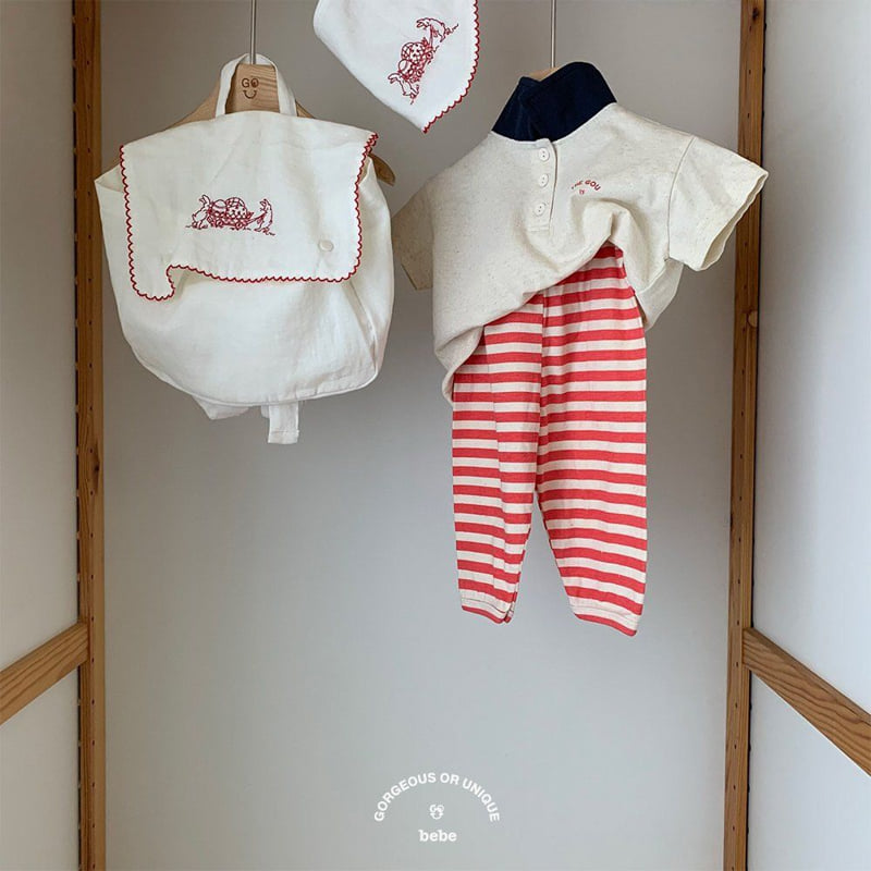 go;u - Korean Baby Fashion - #babyboutique - Bebe Caravan Tee - 4