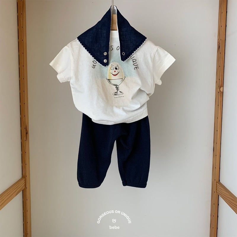 go;u - Korean Baby Fashion - #babyboutiqueclothing - Bebe Cake Egg Tee - 11
