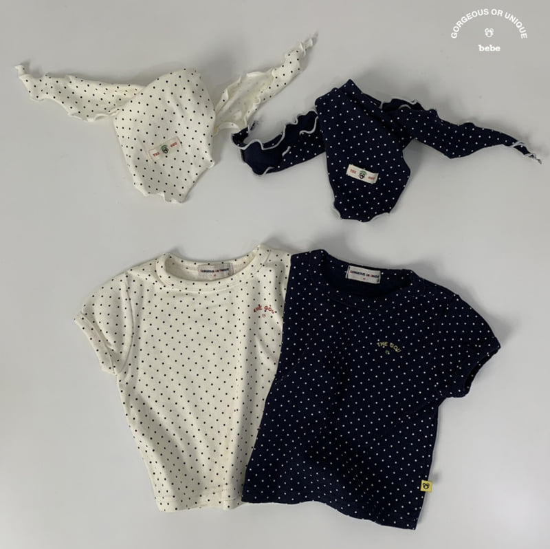go;u - Korean Baby Fashion - #babyclothing - Bebe Dot Set