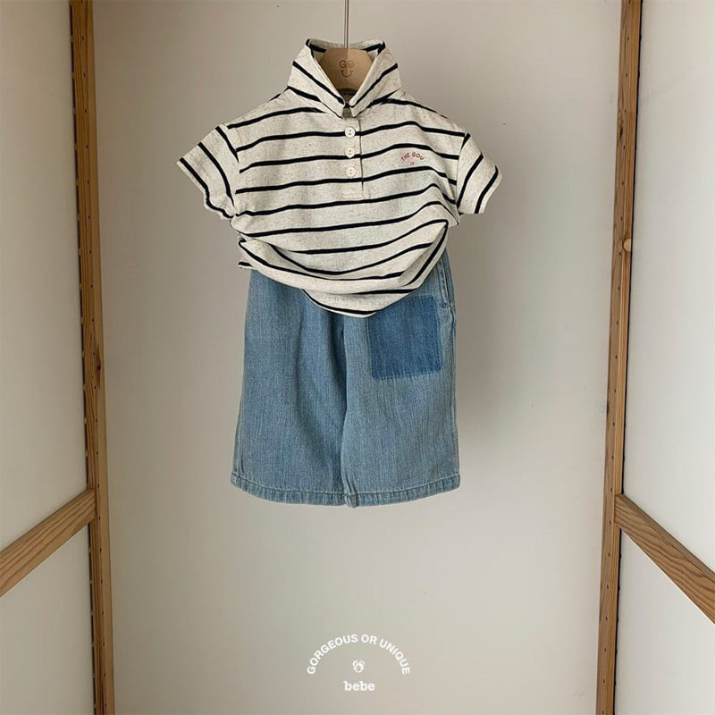 go;u - Korean Baby Fashion - #babyclothing - Bebe Square Pants - 7