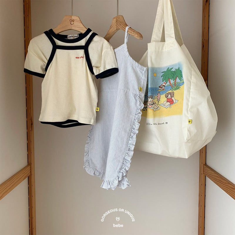 go;u - Korean Baby Fashion - #babyfashion - Bebe Cute Suit - 9