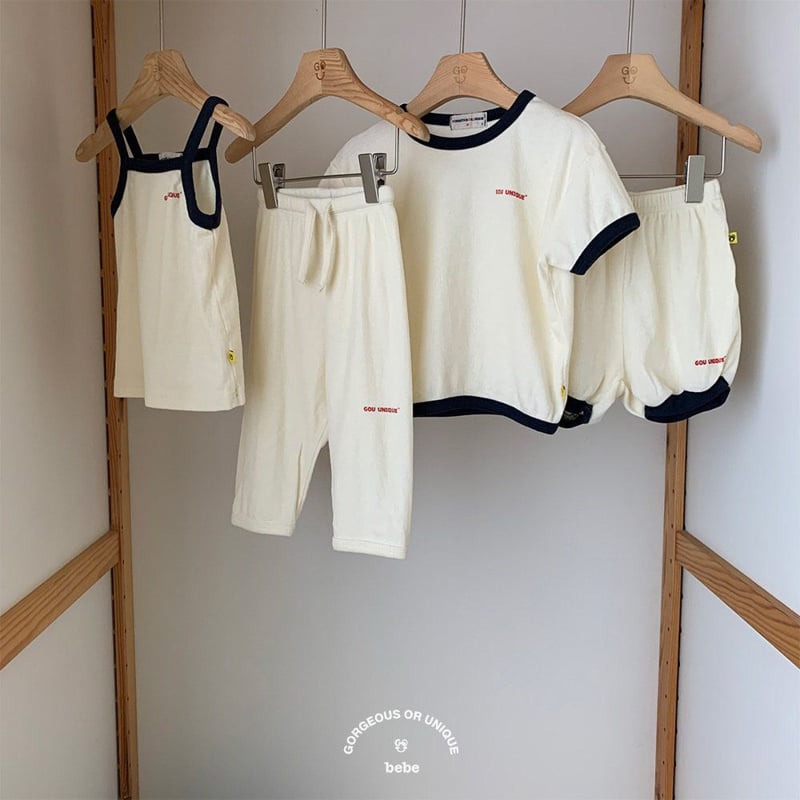 go;u - Korean Baby Fashion - #babyfashion - Bebe Four Pants - 8