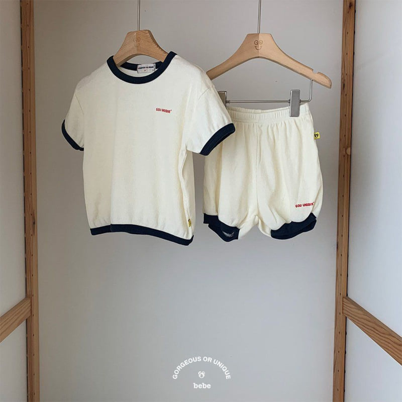 go;u - Korean Baby Fashion - #babyfever - Bebe Three Shorts - 7