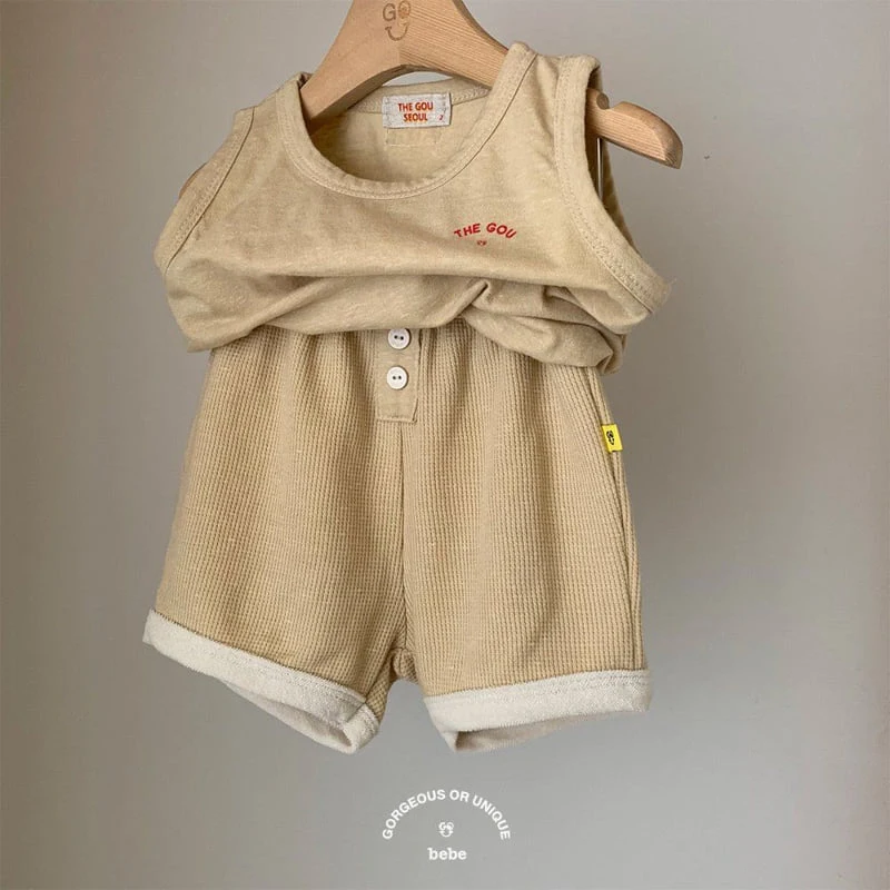 go;u - Korean Baby Fashion - #babyfever - Bebe Mini Shorts - 6