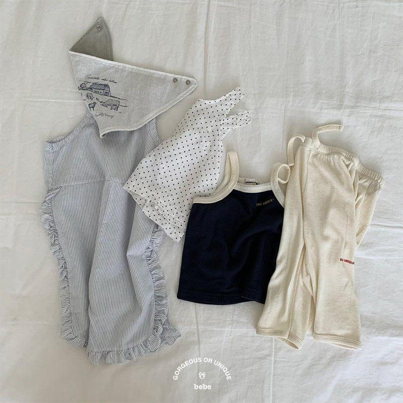go;u - Korean Baby Fashion - #babyfever - Bebe Four Pants - 9