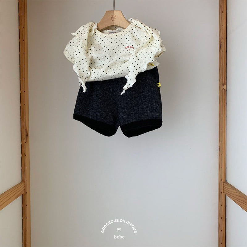 go;u - Korean Baby Fashion - #babyfever - Bebe Dot Set - 3