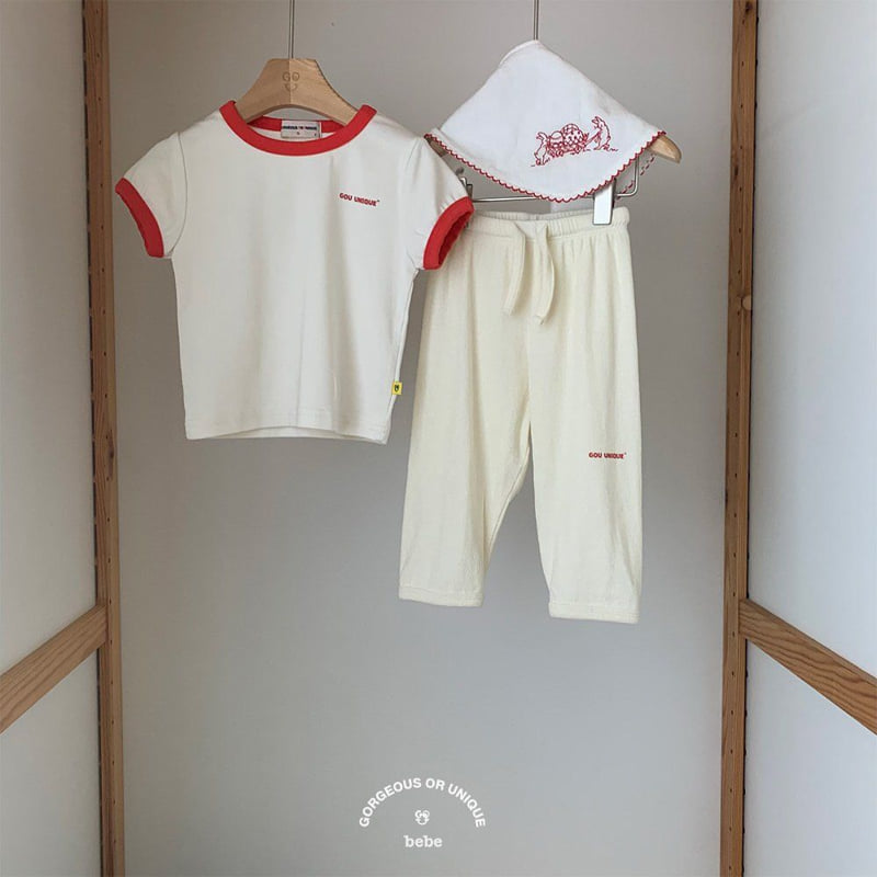 go;u - Korean Baby Fashion - #babyfever - Bebe Rabbit Bib - 2