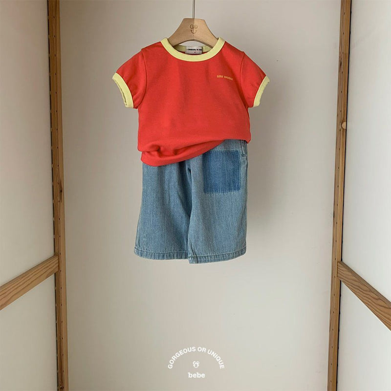 go;u - Korean Baby Fashion - #babyfever - Bebe Square Pants - 9