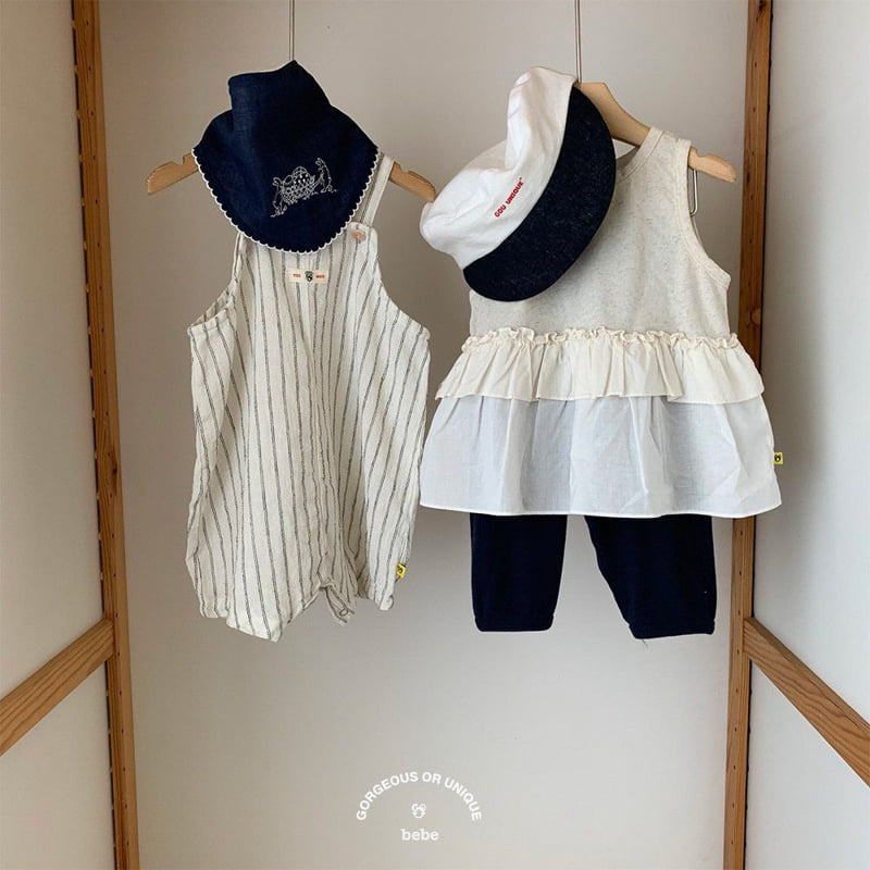 go;u - Korean Baby Fashion - #babygirlfashion - Bebe Mama Overalls - 10