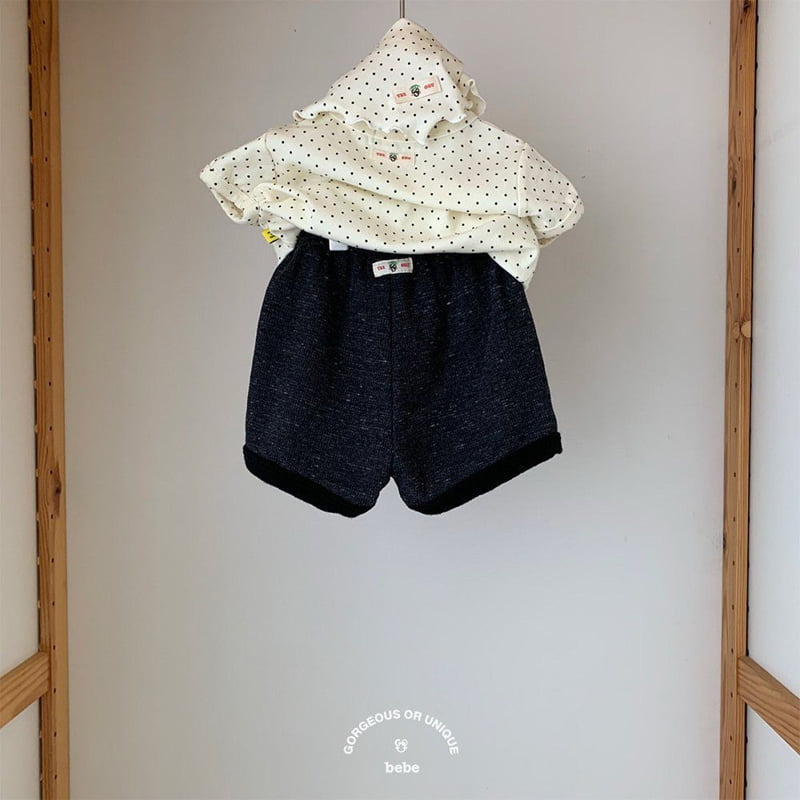 go;u - Korean Baby Fashion - #babyfever - Bebe Dot Set - 4