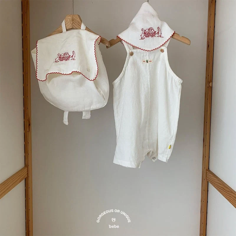 go;u - Korean Baby Fashion - #babygirlfashion - Bebe Rabbit Bib - 3