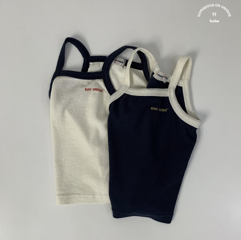 go;u - Korean Baby Fashion - #babygirlfashion - Bebe Too Sleeveless