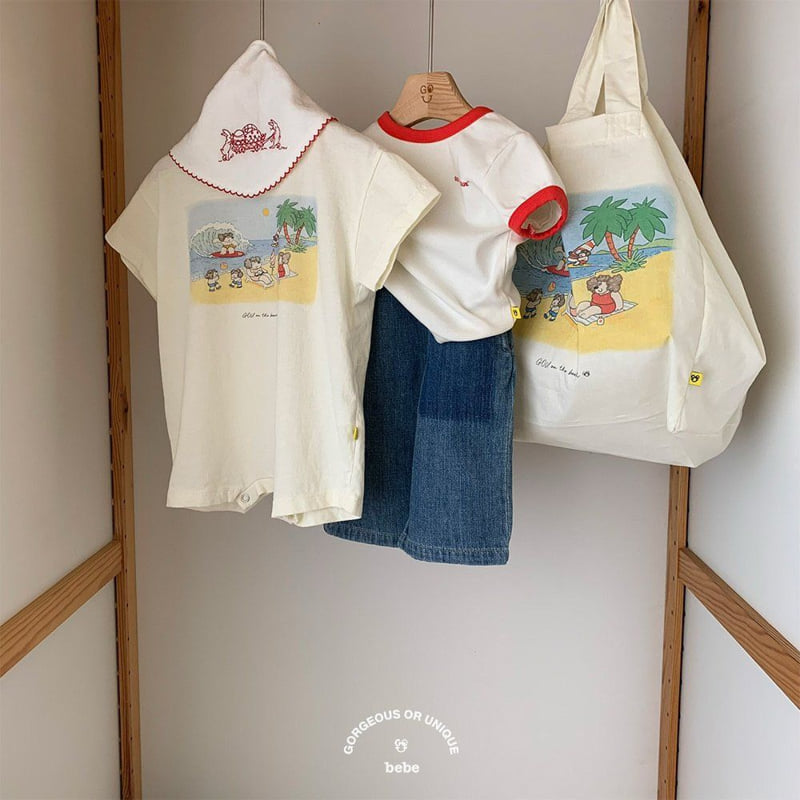 go;u - Korean Baby Fashion - #babylifestyle - Bebe Retro Tee - 10