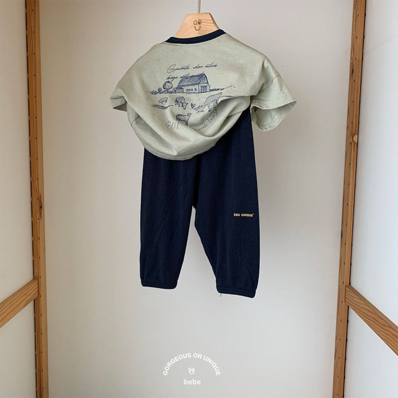go;u - Korean Baby Fashion - #babylifestyle - Bebe Four Pants - 11