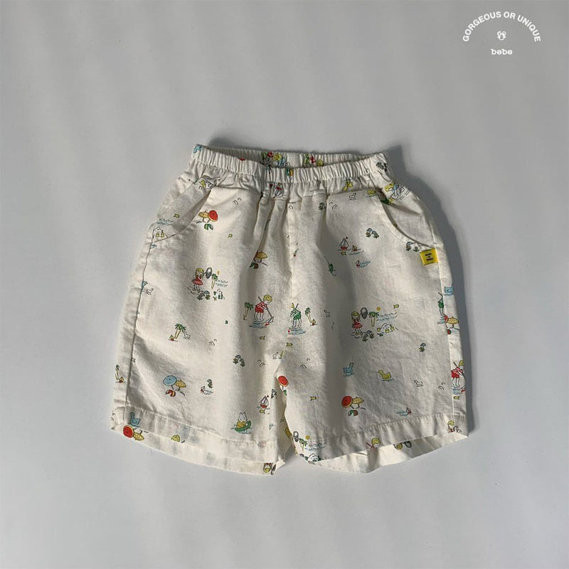go;u - Korean Baby Fashion - #babylifestyle - Bebe Wearable Shorts