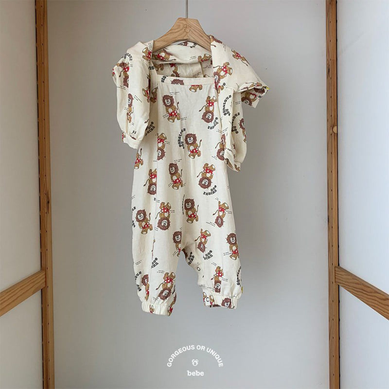 go;u - Korean Baby Fashion - #babygirlfashion - Bebe Our Suit - 4