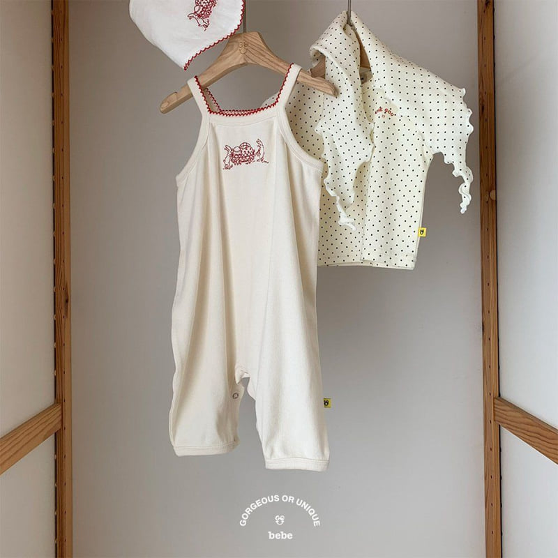 go;u - Korean Baby Fashion - #babyoninstagram - Bebe Dot Set - 6
