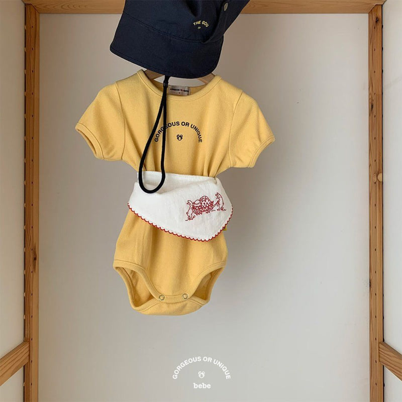 go;u - Korean Baby Fashion - #babyoninstagram - Bebe Half Half Suit - 3