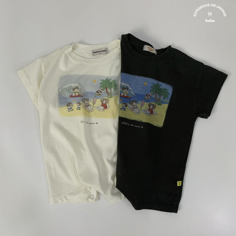 go;u - Korean Baby Fashion - #babyoninstagram - Bebe Beach Suit