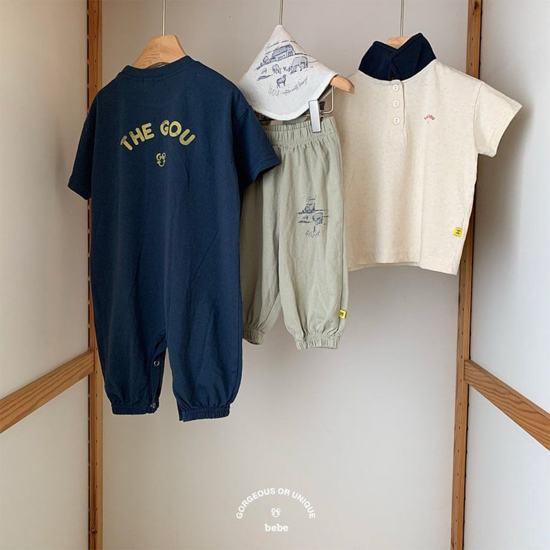 go;u - Korean Baby Fashion - #babyoninstagram - Bebe Caravan Tee - 10
