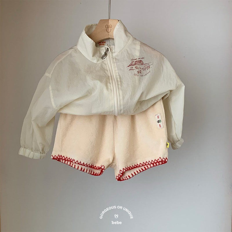 go;u - Korean Baby Fashion - #babyootd - Bebe Ranch Wind Jumper - 5