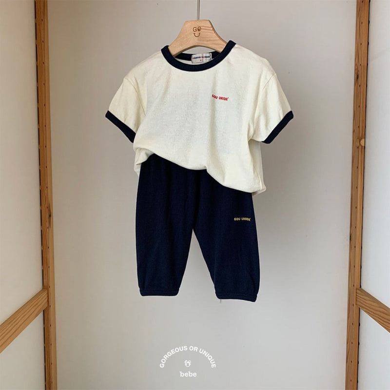 go;u - Korean Baby Fashion - #babyootd - Bebe One Tee - 2