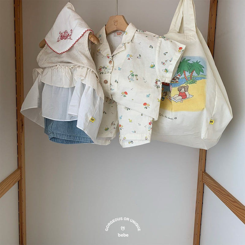 go;u - Korean Baby Fashion - #babyootd - Bebe Wearable Shorts - 3