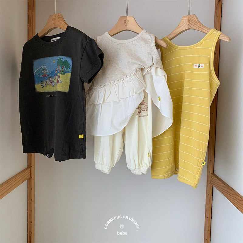 go;u - Korean Baby Fashion - #babyootd - Bebe Ranch Long Pants - 8