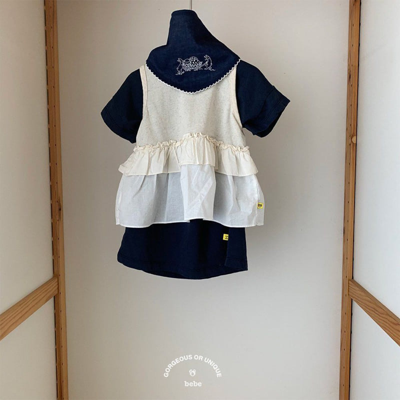 go;u - Korean Baby Fashion - #babyoutfit - Bebe Moist Sleeveless - 10