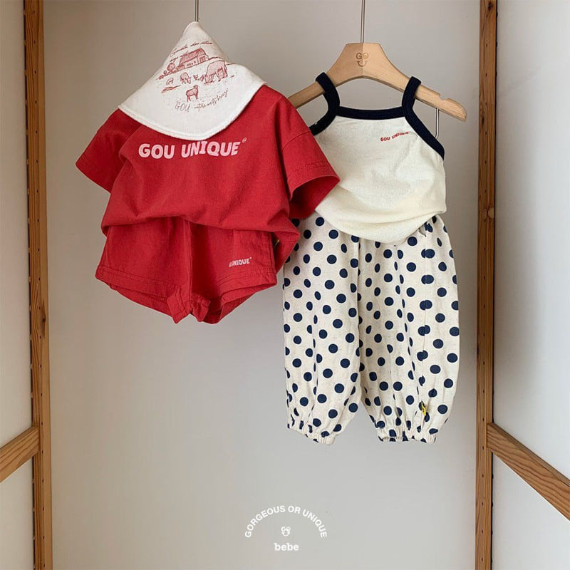 go;u - Korean Baby Fashion - #babyoutfit - Bebe Unique Set - 5