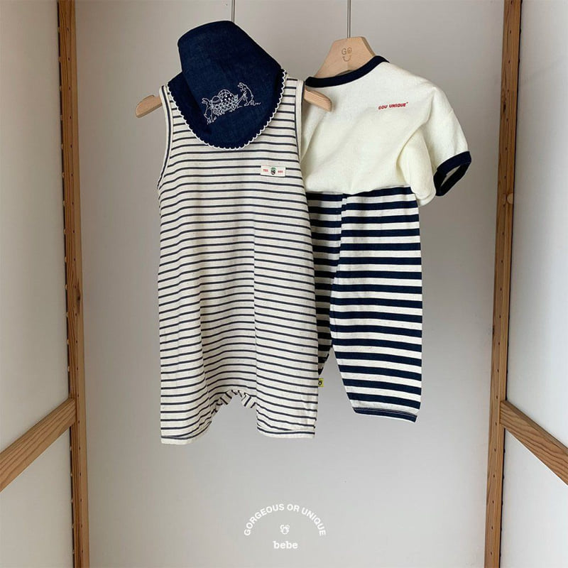 go;u - Korean Baby Fashion - #babyoutfit - Bebe One Tee - 4