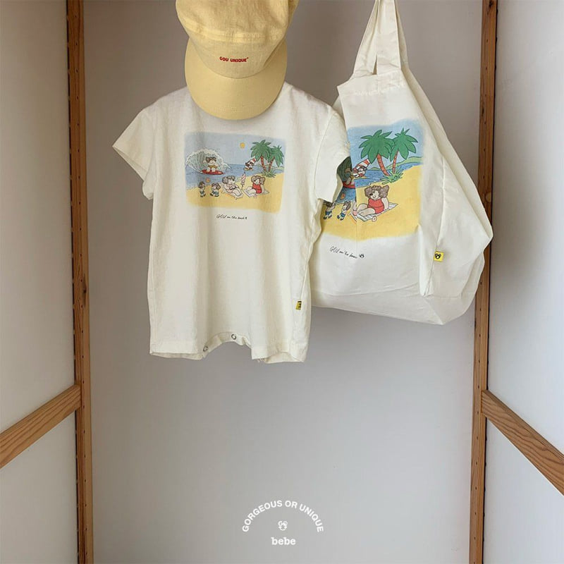 go;u - Korean Baby Fashion - #babyoutfit - Bebe Beach Suit - 3