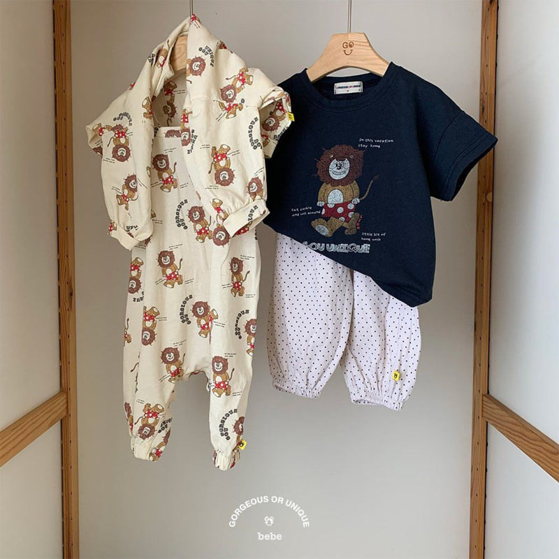 go;u - Korean Baby Fashion - #babyoutfit - Bebe Our Suit - 7