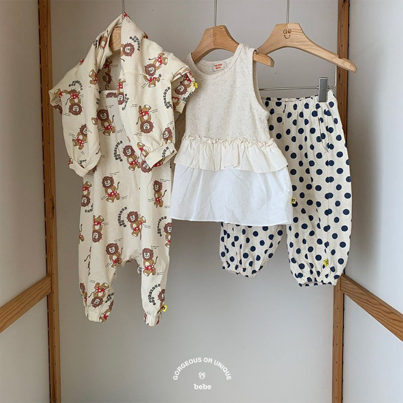 go;u - Korean Baby Fashion - #babyoutfit - Bebe Our Suit - 8