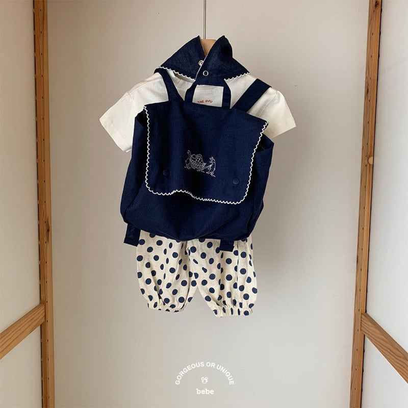 go;u - Korean Baby Fashion - #babyoutfit - Bebe Mango Dot Pants - 7